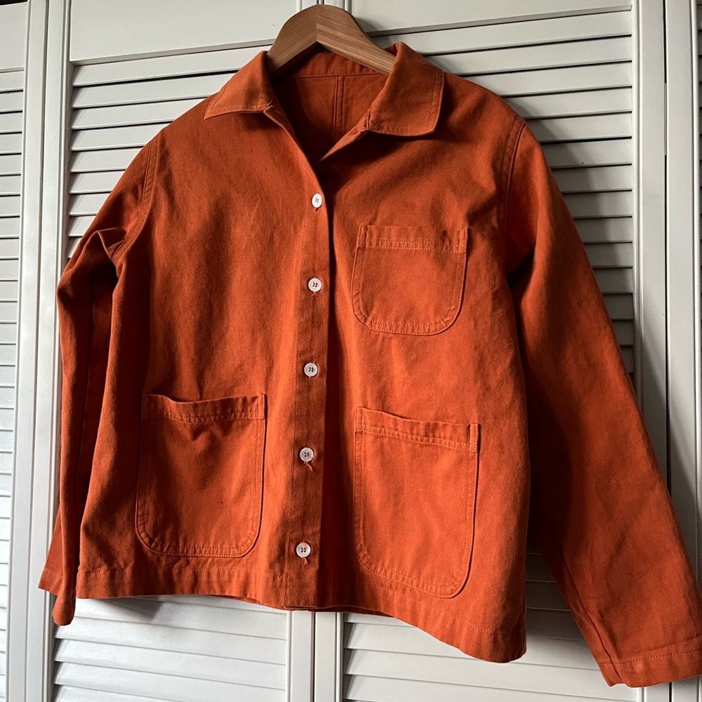 Big Bud Press Orange Work Jacket - Picture 3 of 9